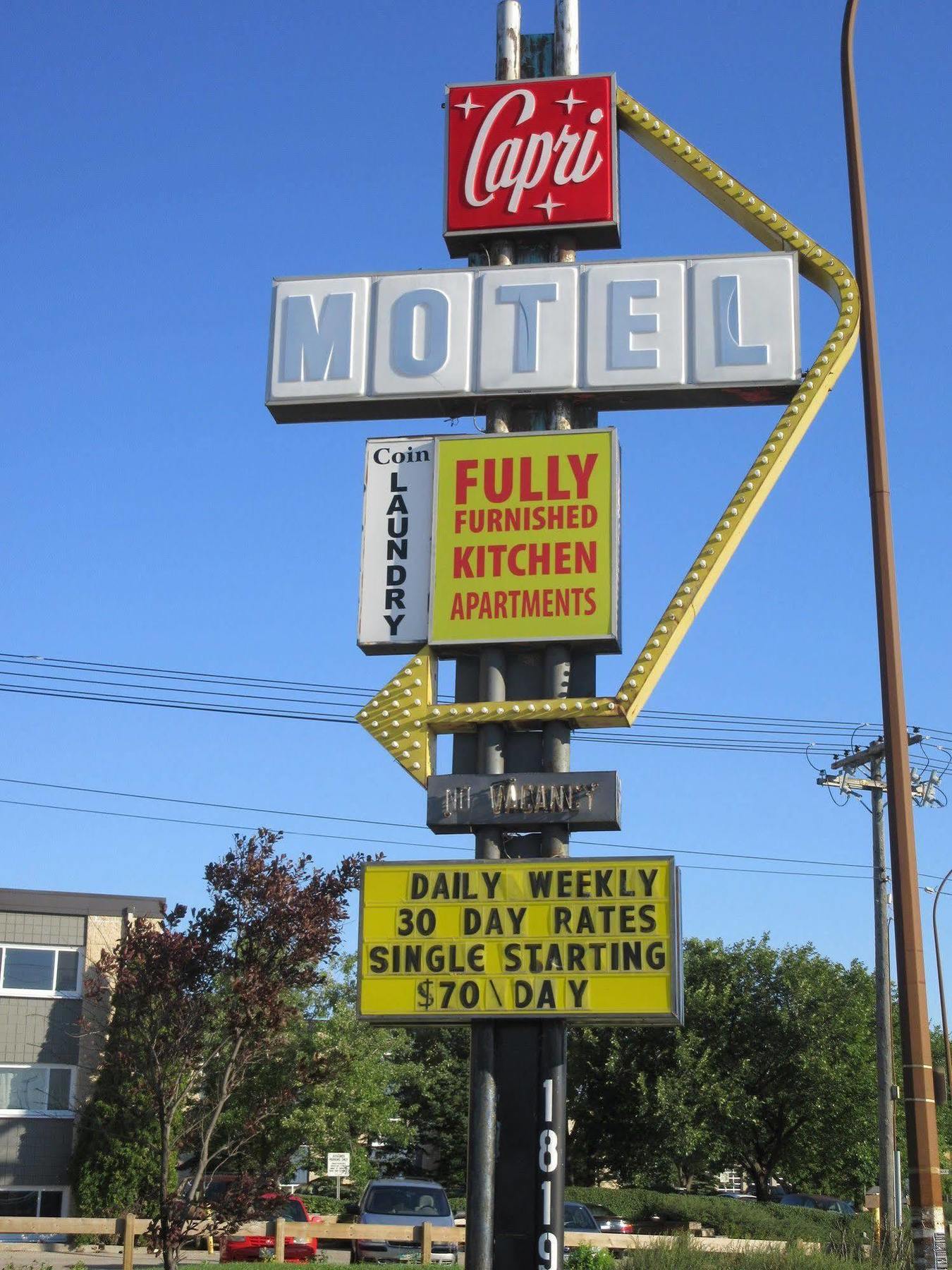 וויניפג The Capri Motel מראה חיצוני תמונה